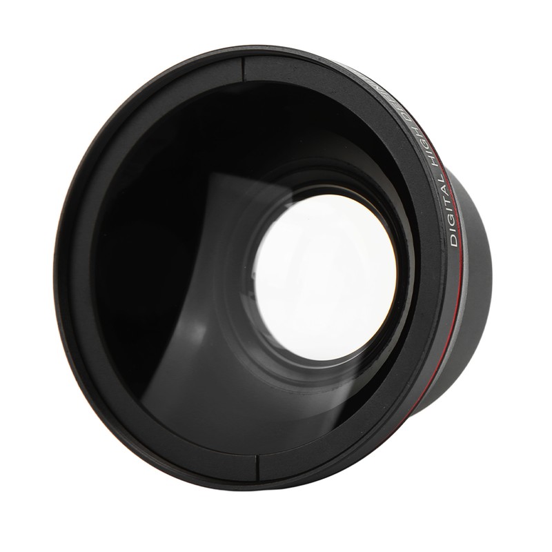 52mm 0.43X Wide Angle Lens Optical Glass Camera Lens with