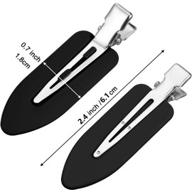 20 Piezas Broches para Cabello de Mujer, Pinza para Cabello, Pinzas para Peinar el Cabello, Clips para Cabello, Pinzas para Cabello sin Doblars para Mujeres y Niñas, Clips para Cabello sin Costuras Arrugas, Horquilla que no Deja Marcas para Cabello sin Ar