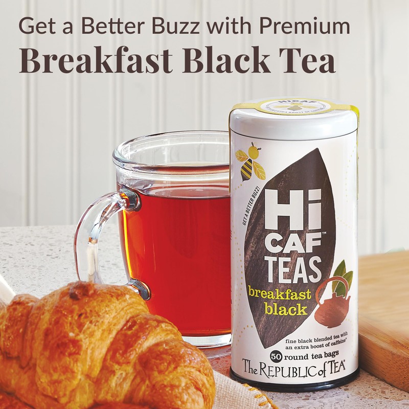 The Republic of Tea — HiCAF Breakfast Black Tea, 50