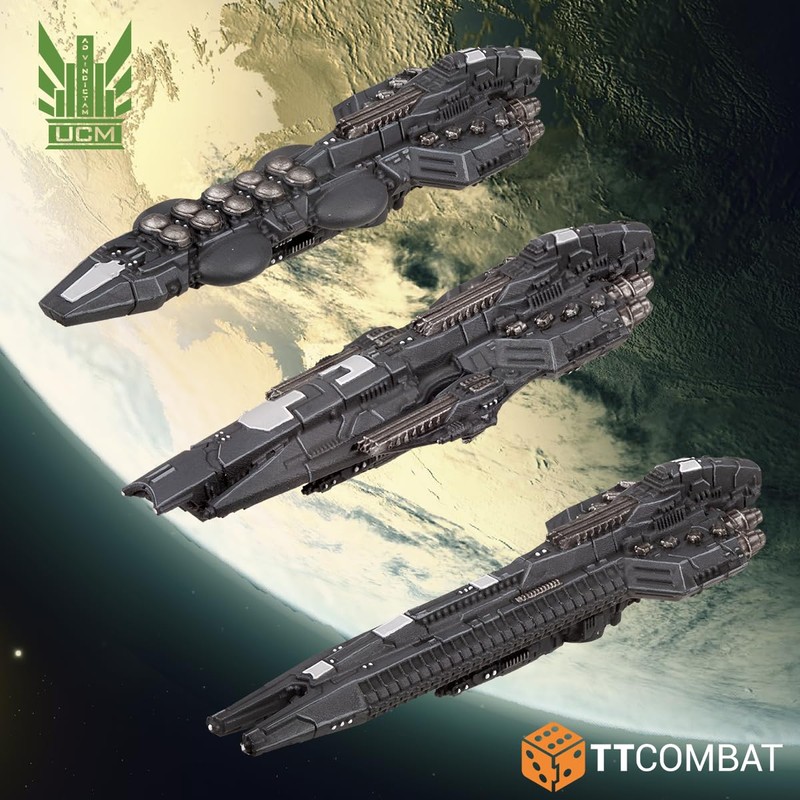 Dropfleet Commander TTCombat UCM Core Ships TTDFX-UCM-020