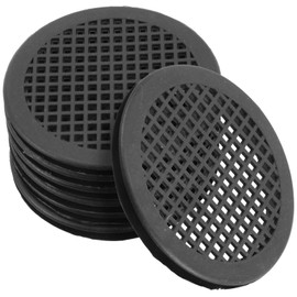 SEWACC 10Pcs Air Vent Hole Plugs for Cabinet Venting Durable Vent Covers for Shoe Box Wardrobe Kitchen Office Easy Install and Quality