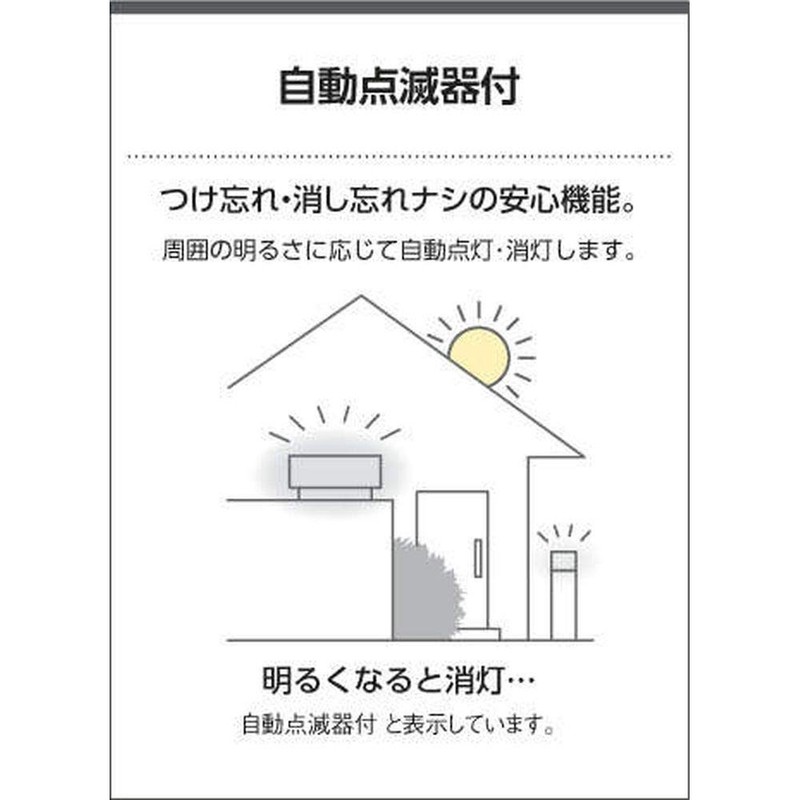 Koizumi Lighting AU43657L Security Light with Automatic Flasher, FL20W Equivalent,