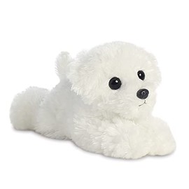 Aurora, 60466, Mini Flopsie Snowball Bichon, 8In, Soft Toy, White
