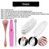 Dip powder tool Kit with French Nail Dipping Powder Container