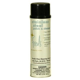 Fred's Stainless Steel Polish & Cleaner by Fred's Fine Cleaning Center