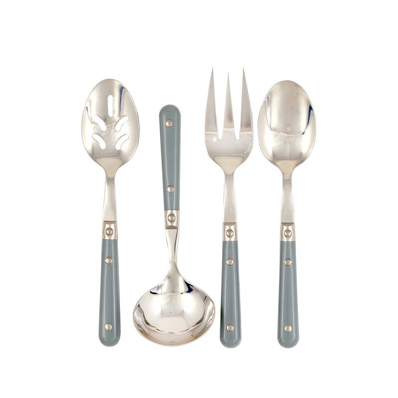 Ginkgo International Le Prix Hostess Set, Grey
