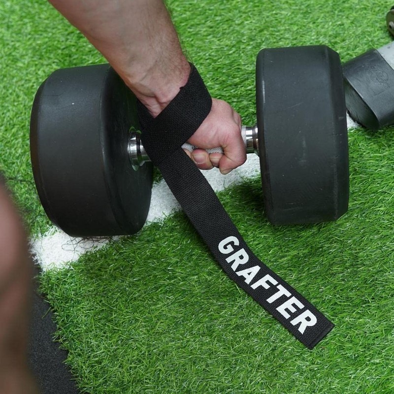 GRAFTISM Weight Lifting Straps - Premium Neoprene Padded Gym Wrist