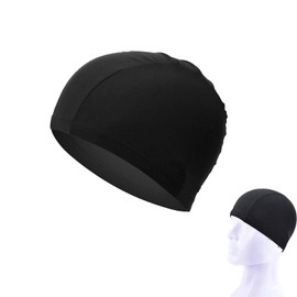 Mirhua Swim Cap Adult Trendy Stretchy Quick Dry Waterproof One Size Fits All Men Women Adult Student Swim Cap Swimming Cap Spa Pool Swimming Cap