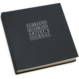 Fabriano Quadratto Artist Journal, 9 x 9, Black
