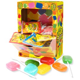 Yummy-Lix Lollipops (Pack of 24, Sour Mania)