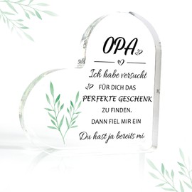 Vatertagsgeschenke Für Opa Geschenk Acryl-Plaketten Für Opa Geschenk Opa Geschenke Für Opa Zum Geburtstag Bester Opa Geschenke Geburtstag Geschenk Opa Vatertag Geburtstagsgeschenk Für Opa