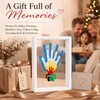 Family Handprint Kit for 4 – Wooden Frame with 4