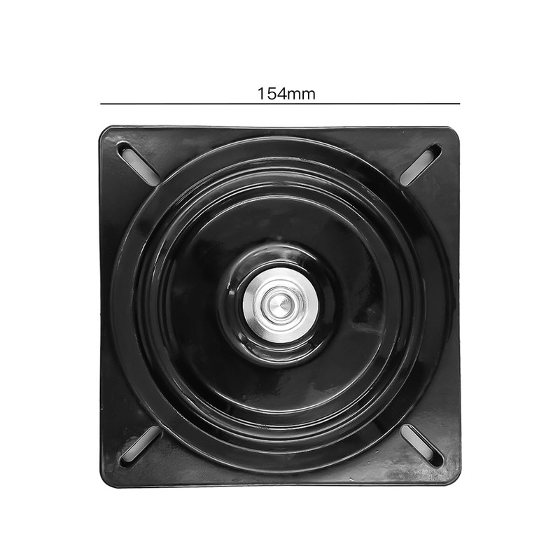 ZONADAH 154x2mm Flat Boat Seat Swivel Turntable Heavy Duty Bar