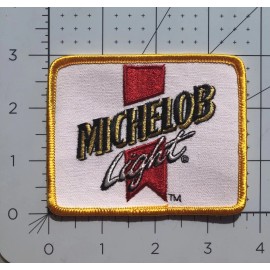 Michelob Light 3”x3.25” Embroidered Patch
