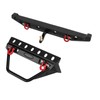 RC Crawler Bumper Black Front and Rear Bumper with Winch