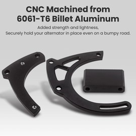 VioletLisa Alternator Bracket Short Water Pump Big Block Bbc 396 427 454 Aluminum Front Set for Corvette 1965-1974,for Camaro 1967-1972,for Impala 1966-1969 RGWP8H MXR03FXZL