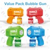 SmartYeen 8-Pack Automatic Bubble Gun,Bubble Machine Blower Outdoor Toys for