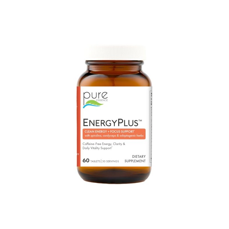 Energy Plus de Pure Essence - Sin cafeína, energía herbal