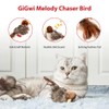 Gigwi Melody Chaser Bird with Motion Activated Sound Chip Cat
