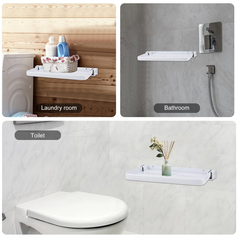 PEUTIER RV Shelf, RV Aluminum Foldable Shelf 90 Degree Foldable