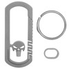 Titanium Alloy Keychain Men's Waist Belt Buckle Outdoor Carabiner Hanging