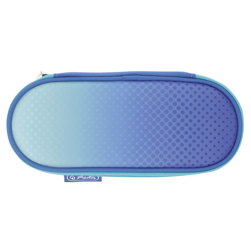 Herlitz Pencil Case Dip Dye Blue/Turquoise, blue, Casual
