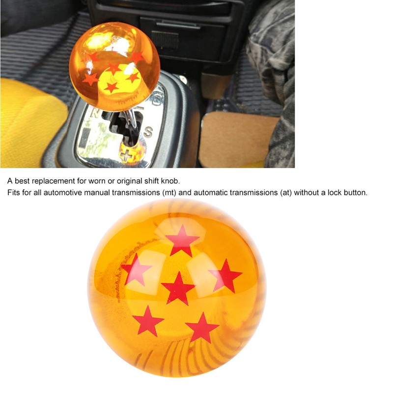 Car Ball Gear Shift Knob Shifter Lever Handle with Adapter