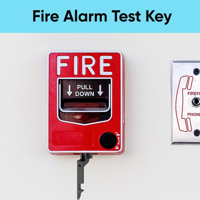 10 Pack Fire Alarm Test Keys – Universal Emergency Door