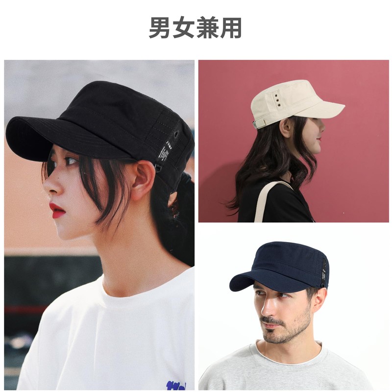 Geyanuo Men's Hat, Work Cap, 100% Cotton, Casual, Outdoors, Fishing,