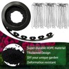98Ft 3IN Landscape Edging,Garden Edging Border Kit with 150pcs Metal