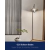 FLSNT 6 Pack G25 LED Globe Edison Bulbs, 5000K Daylight