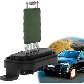 Heater Blower Motor Fan Resistor Air Conditioning Speed Control Accessory Replacement for T5 T6 Trans/Porter Am/ar/ok Cara/Velle To/ua/Reg MK5 7E0959263C