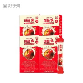 Onyu Bio [Onyu Bio] 4 boxes (56 packs) of Apple Talk containing organic Assabi Nanmalto / [온유바이오] 유기농 애사비 난말토 함유 애플 톡 4박스(56포)