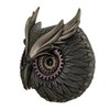 Metallic Bronze Steampunk Owl Head Wall Mask