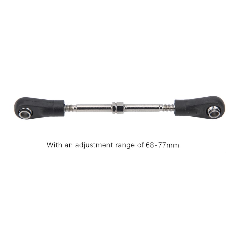4pcs RC Steering Tie Rod Adjustable Rear Upper Linkage Rod
