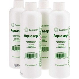 PRO-SAFE Four (8 Ounce) Bottles Potable Water Preservative for Eyewash Stations