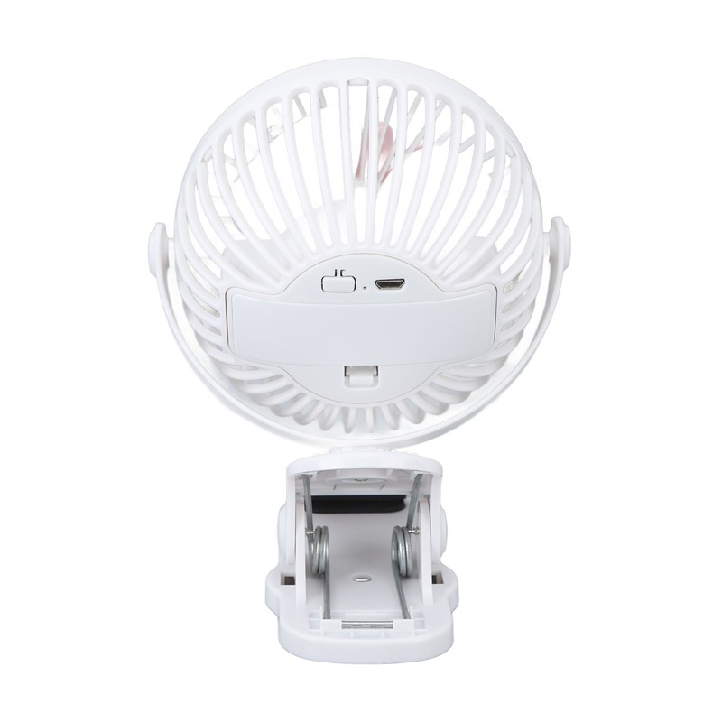 Baby Stroller Fan Clip USB Cartoon 3 Speeds Portable Fashionable