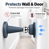 No-Drill Magnetic Door Stopper for Home Doors – Silicone Anti-Collision