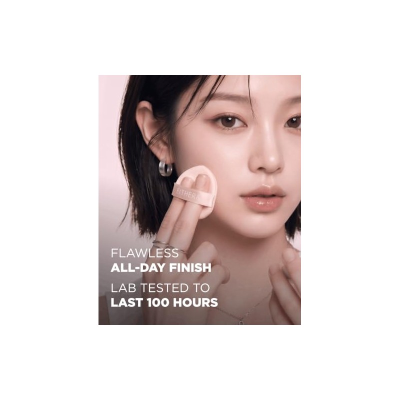 EITHER Base De Maquillaje Glow Pixel Cushion, Fórmula Para El
