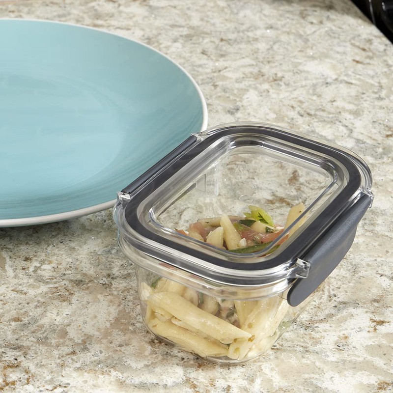 Home Basics 12 oz. Airtight Food Container, Clear | 2