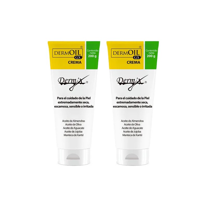 2 Dermoil Gx Crema + Muestra De Producto Dermix