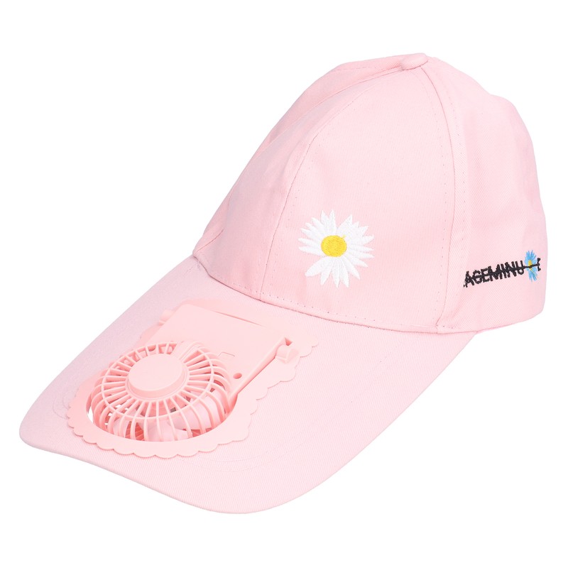 Cooling Fan Hat USB Charging Breathable Shade Sunscreen Fan Hat