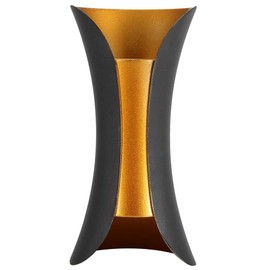 Yosoo Wall Lamp Sconce Lighting Light Fixture LED Round Up and Down Wall Lamp, Waterproof Mini Night Light Fixture Wall Sconce for Indoor Outdoor Living Room Corridor Wall Sconces