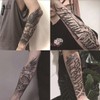 Striking Herbal Juice Tattoo Stickers - Waterproof, Smudge-Proof, Non-Reflective, Long-Lasting,
