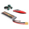 7.4V 3300mAh 25C XT60 RC Lithium Battery for 1/8 1/10