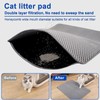Cat Litter Mat – Pet Cat Litter Mat Waterproof Double,