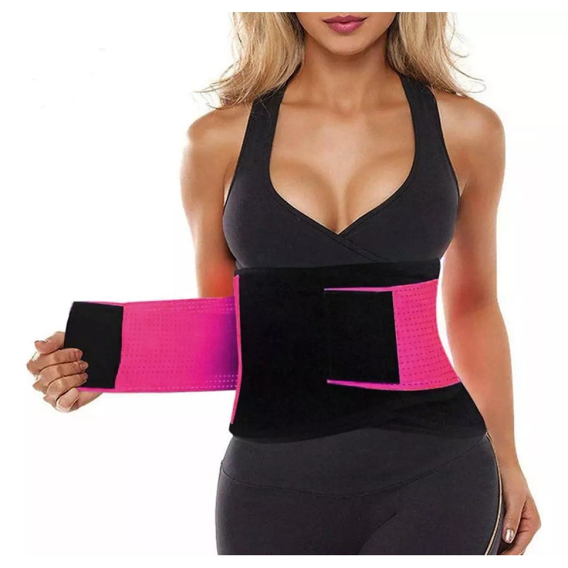 Lecute Faja Deportiva Doble Compresion Gym Moldear Cintura