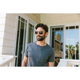 Peepers by PeeperSpecs Womens Ultraviolet Bifocal Aviator Sunglasses, Gold, +2.00