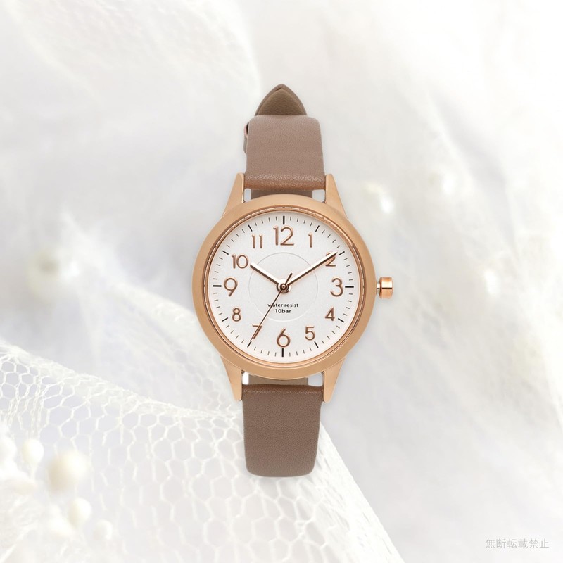 Fieldwork ST257Z-6 WP Jubia ST257Z-6 Women's Watch, Analog Leather Strap,