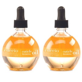 Milk and Honey Cuticle Revitalizing Oil by Cuccio Naturale for Unisex- Moisturizes and Strengthens Nails and Cuticles - Soothing and Nourishing with Natural Ingredients (2.5 Ounce, Pack of 2)